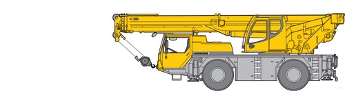 Żuraw samojezdny 40 ton Liebherr LTM1040