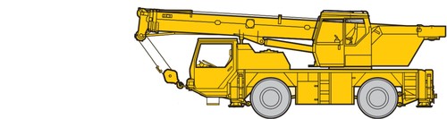Żuraw samojezdny 35 ton Liebherr LTM1030
