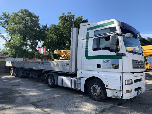 Żuraw samojezdny 0 ton MAN TIR