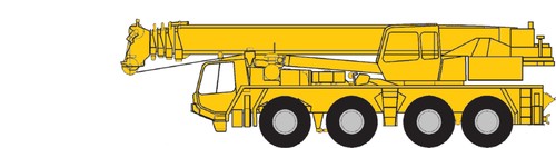 Żuraw samojezdny 70 ton Faun ATF70-4